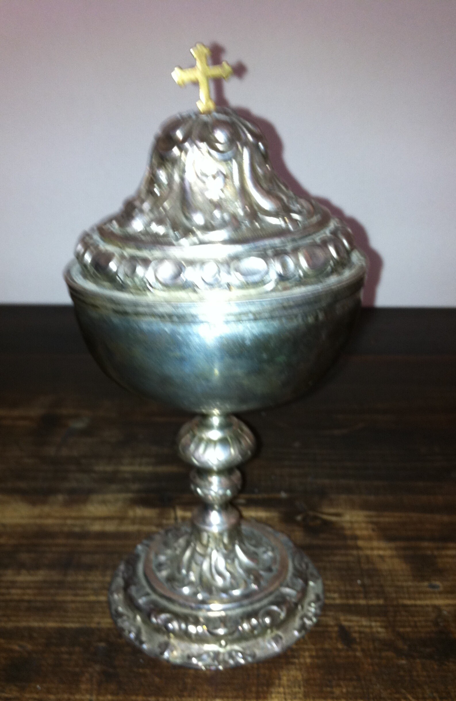 Calici e pissidi — batch di restauro — Prima