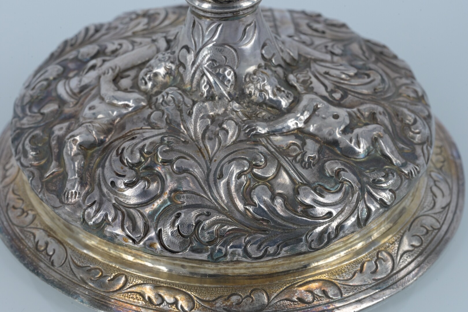 Quattro calici — dalla patina al polish — Prima